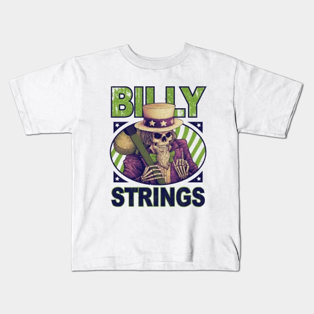 strings Kids T-Shirt by tokentit